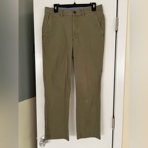 LL Bean Men’s Lakewashed Stretch Khakis Classic Fit Straight Leg 31x29